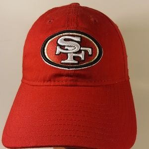Nfl red san francisco hat
